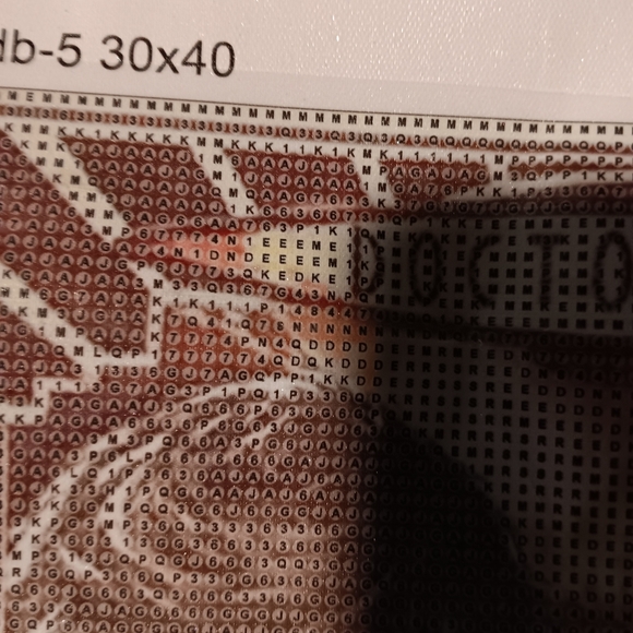 Doctor Who 10th Doctor And Rose Diamond Art Paint Kit 30x40 - Picture 3 of 3